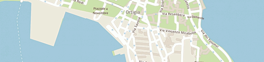 Mappa della impresa bar commercio di palino michele e c sas a SIRACUSA