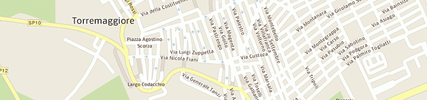 Mappa della impresa ametta felice a TORREMAGGIORE