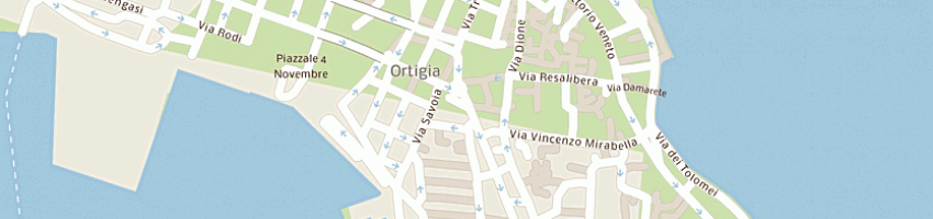 Mappa della impresa blue spirit a SIRACUSA