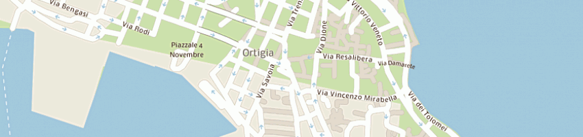 Mappa della impresa vallone fabio massimo a SIRACUSA