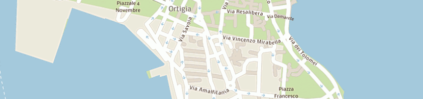 Mappa della impresa compagnia guardia ai fuochi ed inquinamento da idrocarburi archimed a SIRACUSA