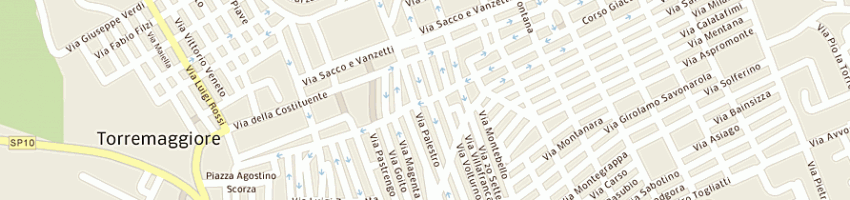 Mappa della impresa parisano fernando a TORREMAGGIORE