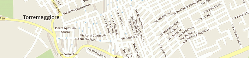 Mappa della impresa saccone dr nicola studio medico a TORREMAGGIORE