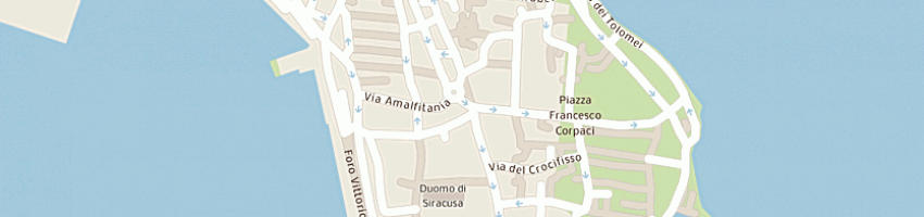 Mappa della impresa emmegi srl a SIRACUSA