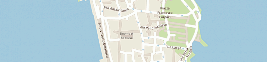 Mappa della impresa comune di siracusa a SIRACUSA