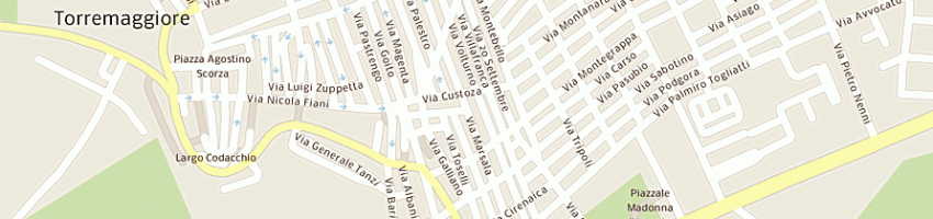 Mappa della impresa antonucci gianfranco a TORREMAGGIORE