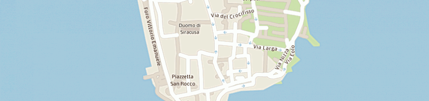 Mappa della impresa de grandi michele a SIRACUSA