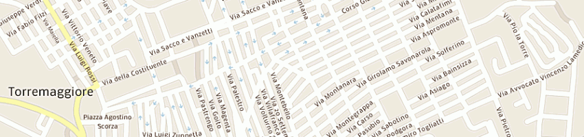 Mappa della impresa plotter service di nevino giovanni a TORREMAGGIORE