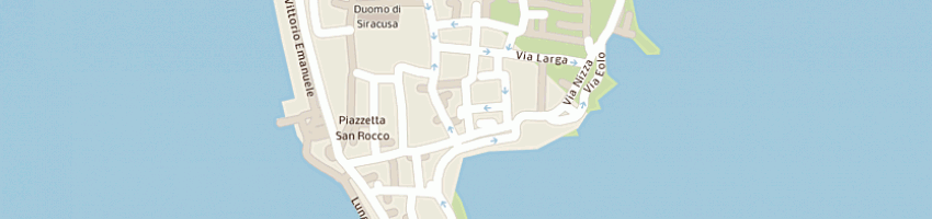 Mappa della impresa tranchina sebastiana a SIRACUSA