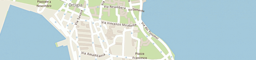 Mappa della impresa ionica ambiente snc a SIRACUSA