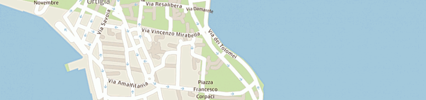 Mappa della impresa catera giuseppe a SIRACUSA