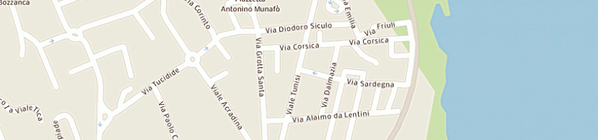 Mappa della impresa pantalica di randone concetta e c sas a SIRACUSA