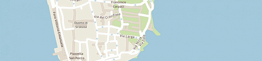 Mappa della impresa medea sas di di pierro rosalia e c a SIRACUSA