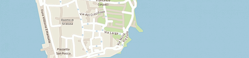 Mappa della impresa profondo blu srl a SIRACUSA