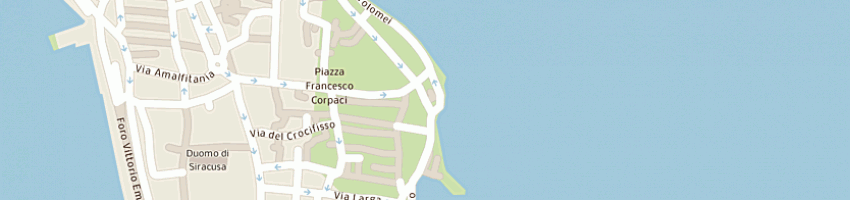 Mappa della impresa ristorazione 2000 di sacco angelo e c snc a SIRACUSA