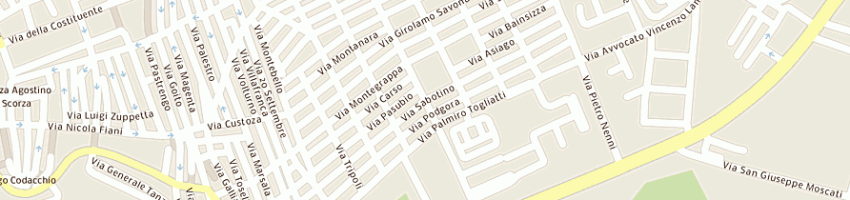 Mappa della impresa europcar italia spa a FOGGIA