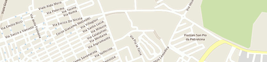 Mappa della impresa vendita al dettaglio abbigliamento a TORREMAGGIORE