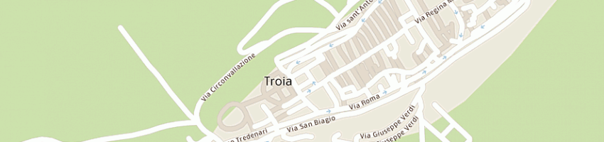 Mappa della impresa impresa verde foggia srl a TROIA