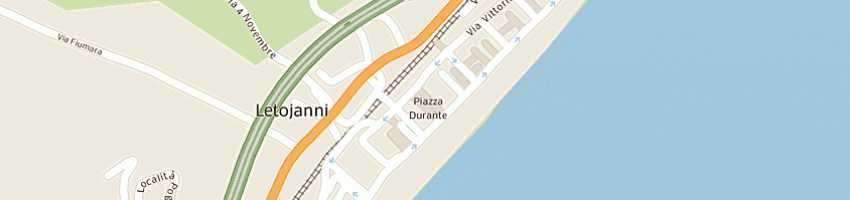 Mappa della impresa puzzolo alfio a LETOJANNI