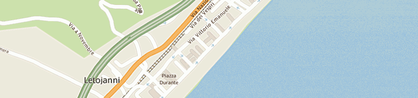 Mappa della impresa lo monaco carmelo a LETOJANNI