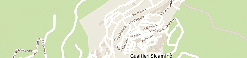 Mappa della impresa poste italiane spa a GUALTIERI SICAMINO 