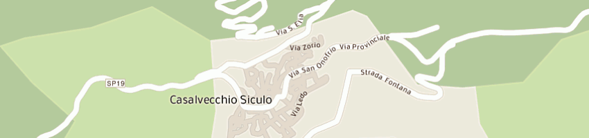 Mappa della impresa cimed di chillemi domenico e csnc a CASALVECCHIO SICULO