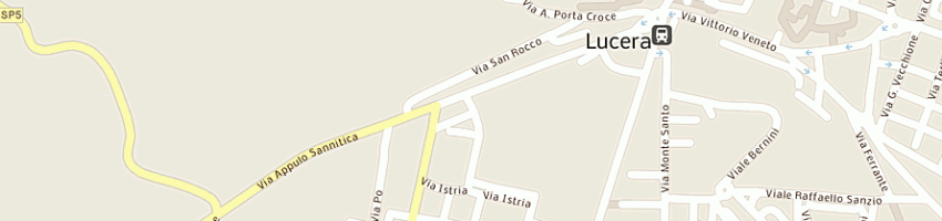 Mappa della impresa rongioletti ferdinando a LUCERA