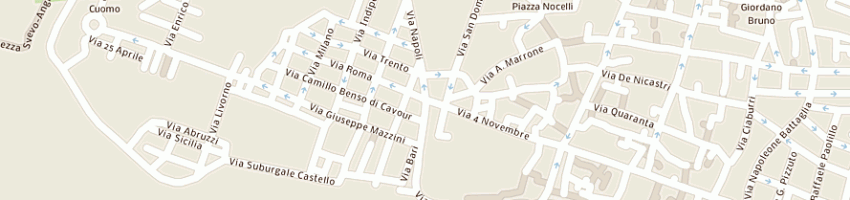 Mappa della impresa comune di lucera a LUCERA