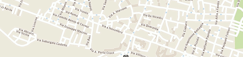 Mappa della impresa gioie di luce a LUCERA
