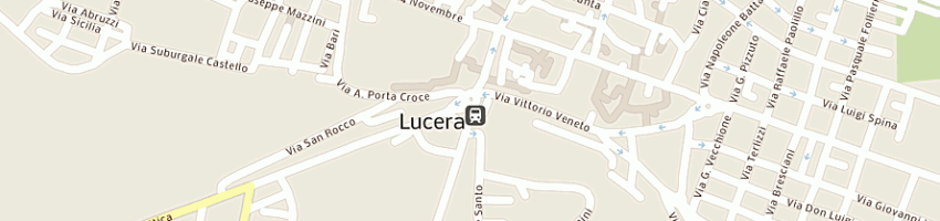Mappa della impresa di pierro vincenzo a LUCERA