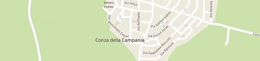 Mappa della impresa fanuzzi guido a CONZA DELLA CAMPANIA