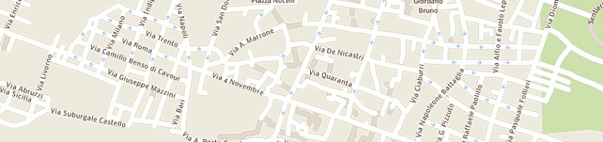Mappa della impresa immobiliare valentino di morelli valentino a LUCERA