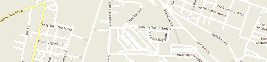 Mappa della impresa mgf srl a LUCERA