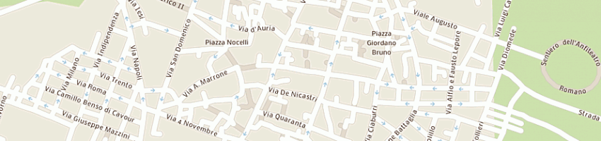 Mappa della impresa centro elettronico di conte egidio a LUCERA