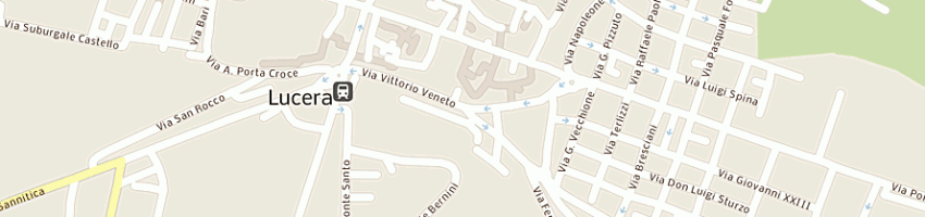 Mappa della impresa zero db sas di candela gianni a LUCERA