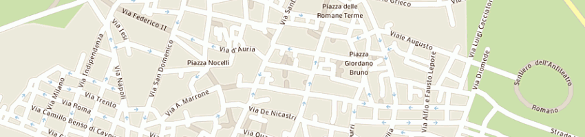 Mappa della impresa ricci leonardo e russo giuseppina a LUCERA