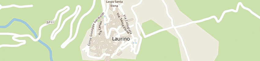 Mappa della impresa istituto professionale per il commercio a LAURINO