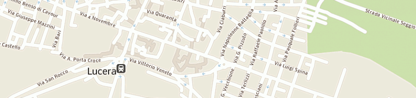 Mappa della impresa elettromeccanica fratelli maddalena e pi lembo a LUCERA