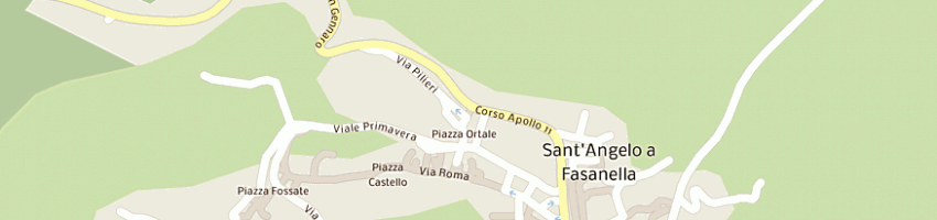 Mappa della impresa cri delegazione di s angelo a fasanella a SANT ANGELO A FASANELLA