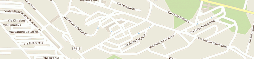 Mappa della impresa studio dentistico de palma walter a LUCERA