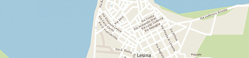 Mappa della impresa ippolito leonardo pio a LESINA