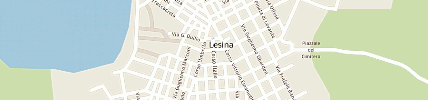 Mappa della impresa studio legale florio nazario a LESINA