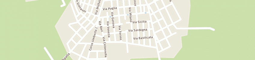 Mappa della impresa solimando michele a LESINA
