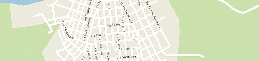 Mappa della impresa autoservice di andretta v e valerio m sdf a LESINA