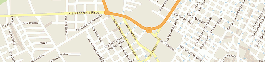 Mappa della impresa giuliano antonio a SAN SEVERO