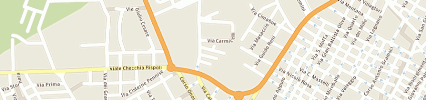 Mappa della impresa autotrasporti ciccone michele a SAN SEVERO
