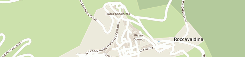 Mappa della impresa messina antonina a ROCCAVALDINA