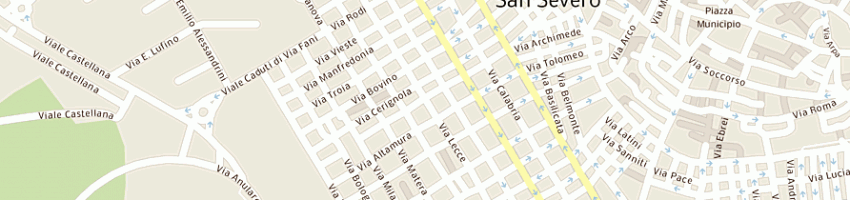 Mappa della impresa infante emilio a SAN SEVERO