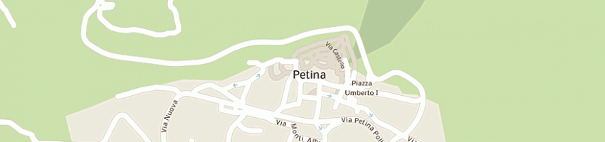 Mappa della impresa guardia medica a PETINA