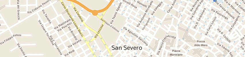 Mappa della impresa peter pan di lozupone nicoletta daniela a SAN SEVERO